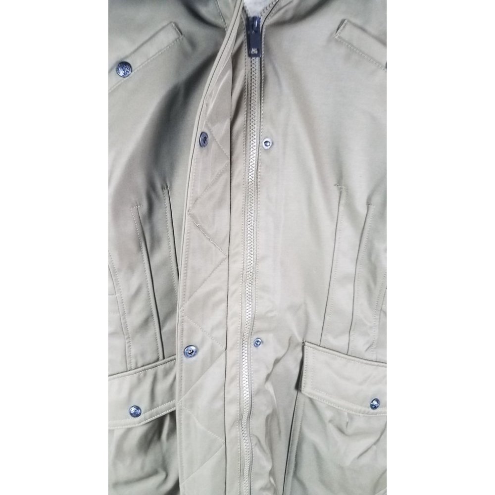 Centigrade Women's Sz. 2X Olive Parka Coat with Faux Fur Details NEW - Picture 6 of 12